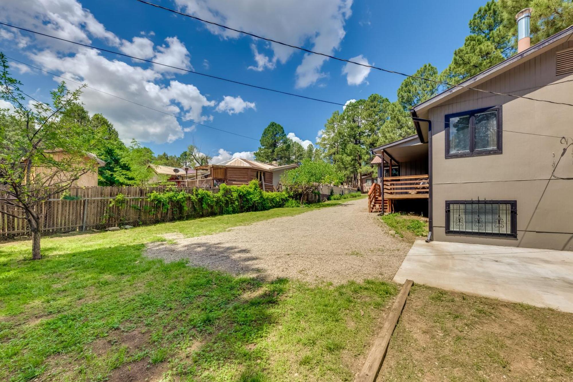 Ruidoso Home With Patio, Walk To Restaurants! 外观 照片