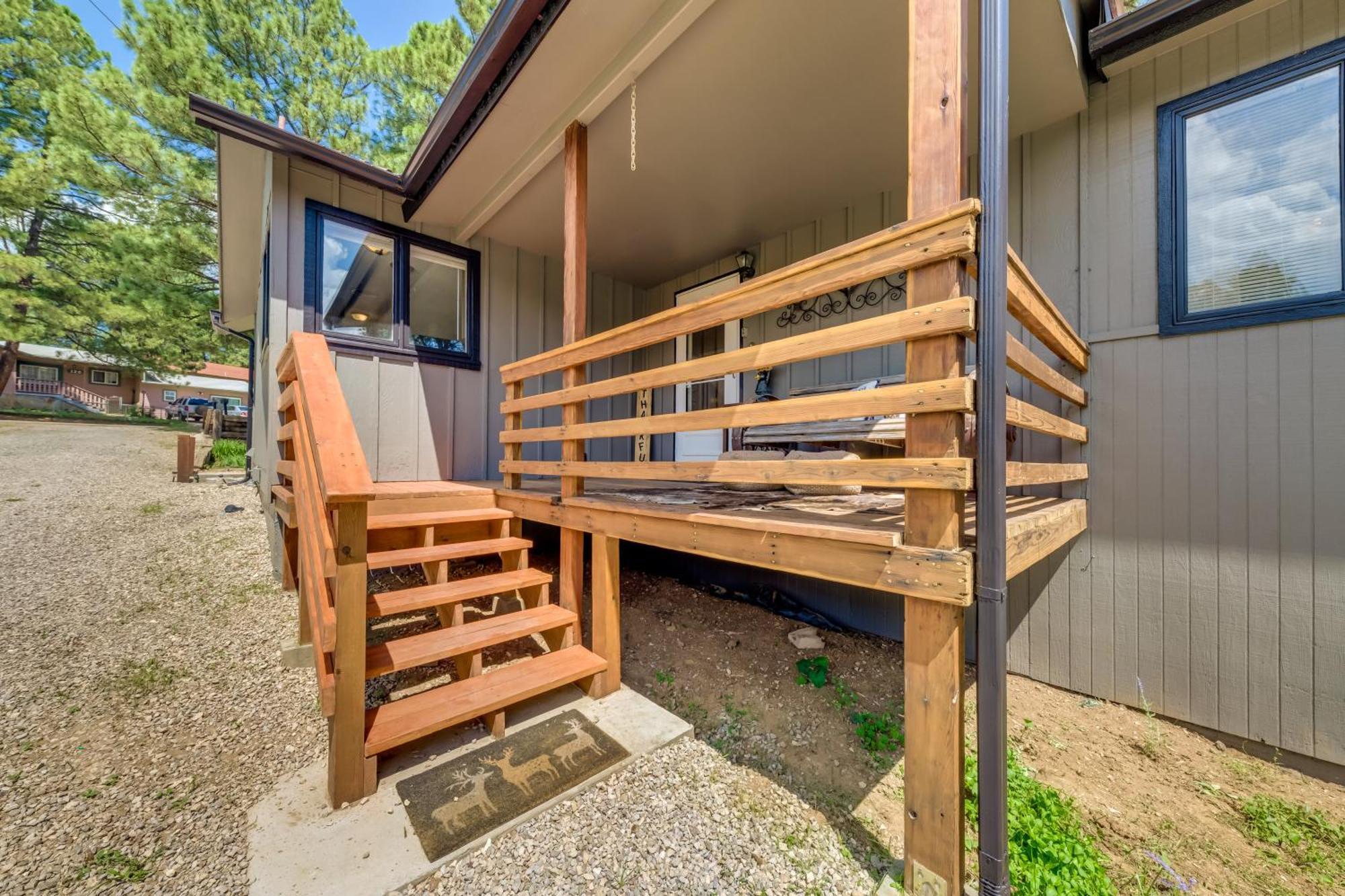 Ruidoso Home With Patio, Walk To Restaurants! 外观 照片